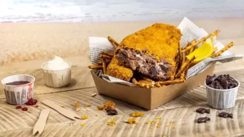 Ben & Jerry's Launches Deep Fried Ice-Cream 'Fish And Chips'