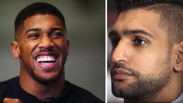 Let's Remember How Anthony Joshua Responded To Amir Khan's Claims About His Wife