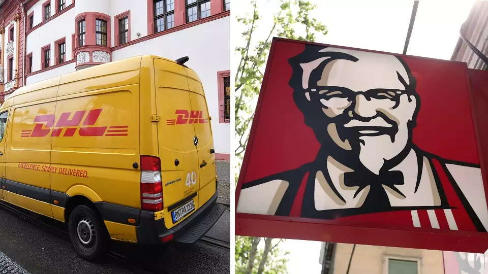 Courier Company DHL Apologies For Clucking Up KFC Deliveries 