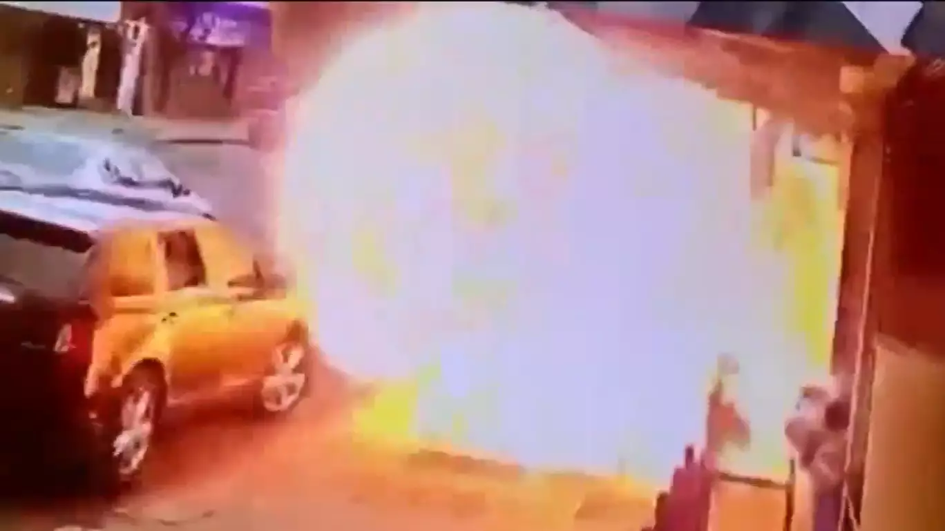 Pedestrian Has Miraculous Escape After Being Caught In New York Pavement Explosion