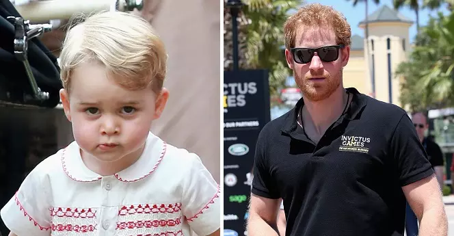 Prince Harry Left Red-Faced By Prince George At Dinner With The Obamas