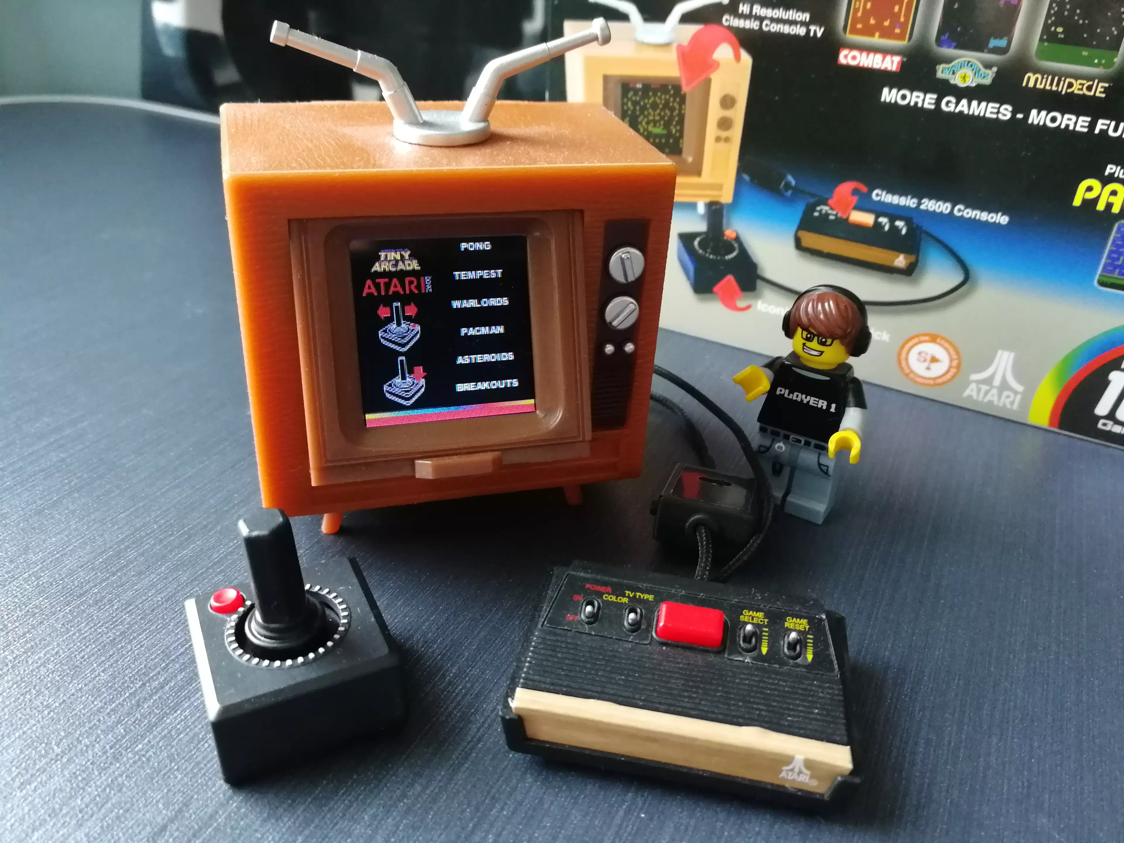 The Super Impulse Atari 2600, part of the Tiny Arcade toy line /