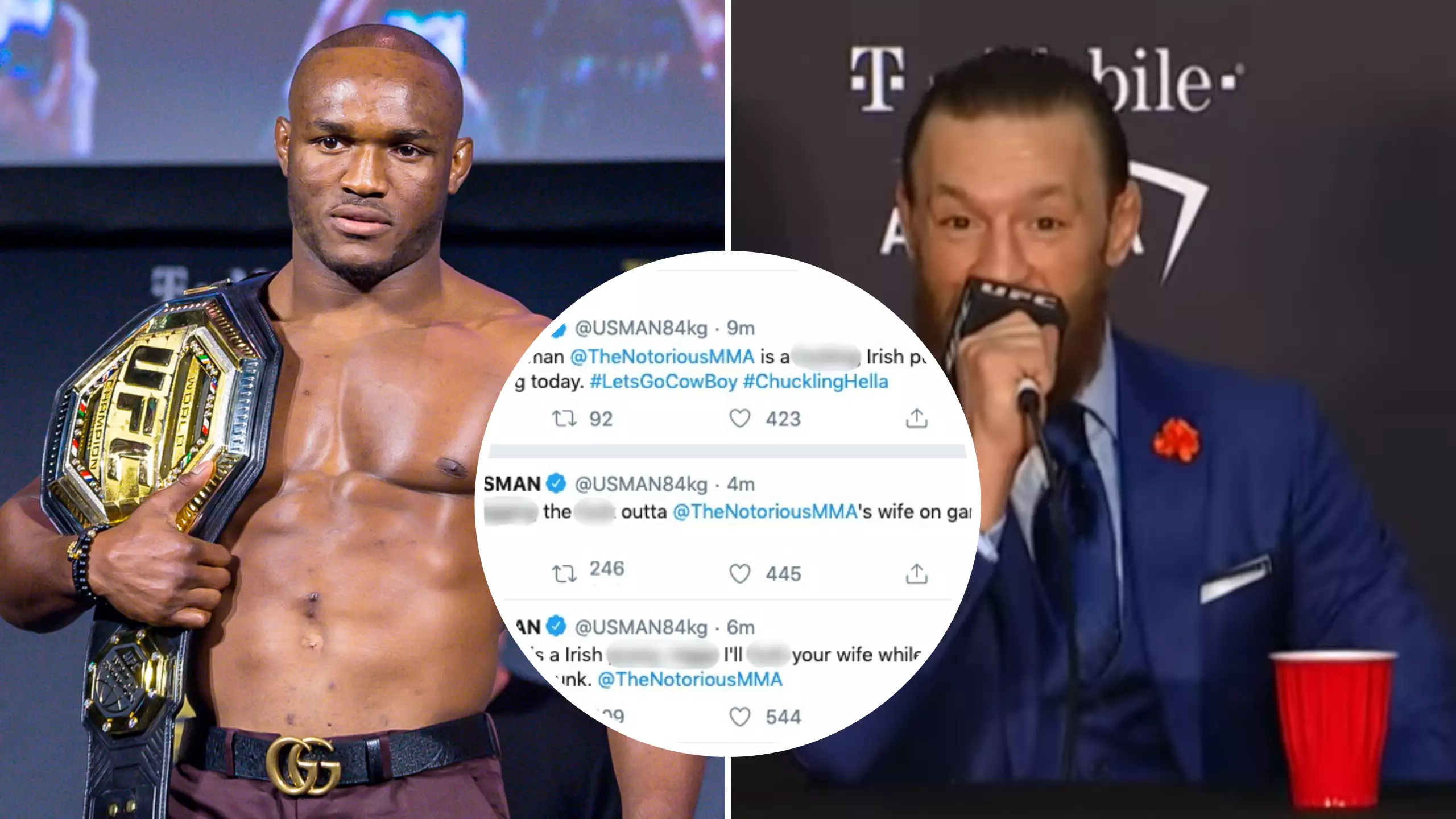 Kamaru Usman Responds To Twitter Hackers Who Abused Conor McGregor From His Account