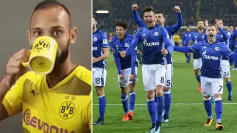 Borussia Dortmund's Half-Time Gif Versus Schalke Massively Backfires 