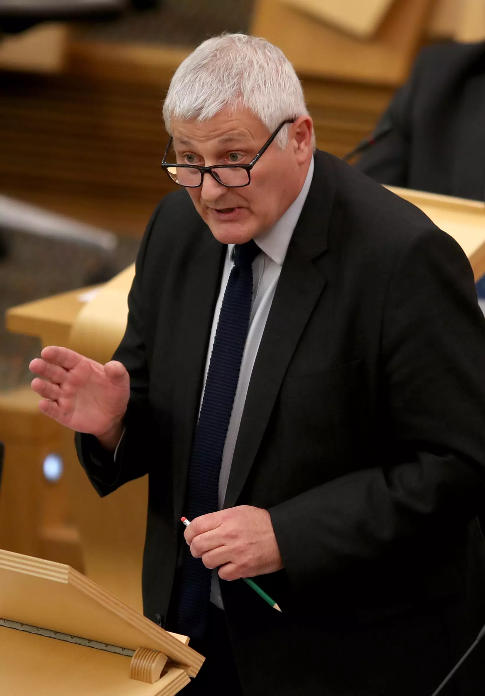 Scottish Greens MSP John Finnie submitted the bill (