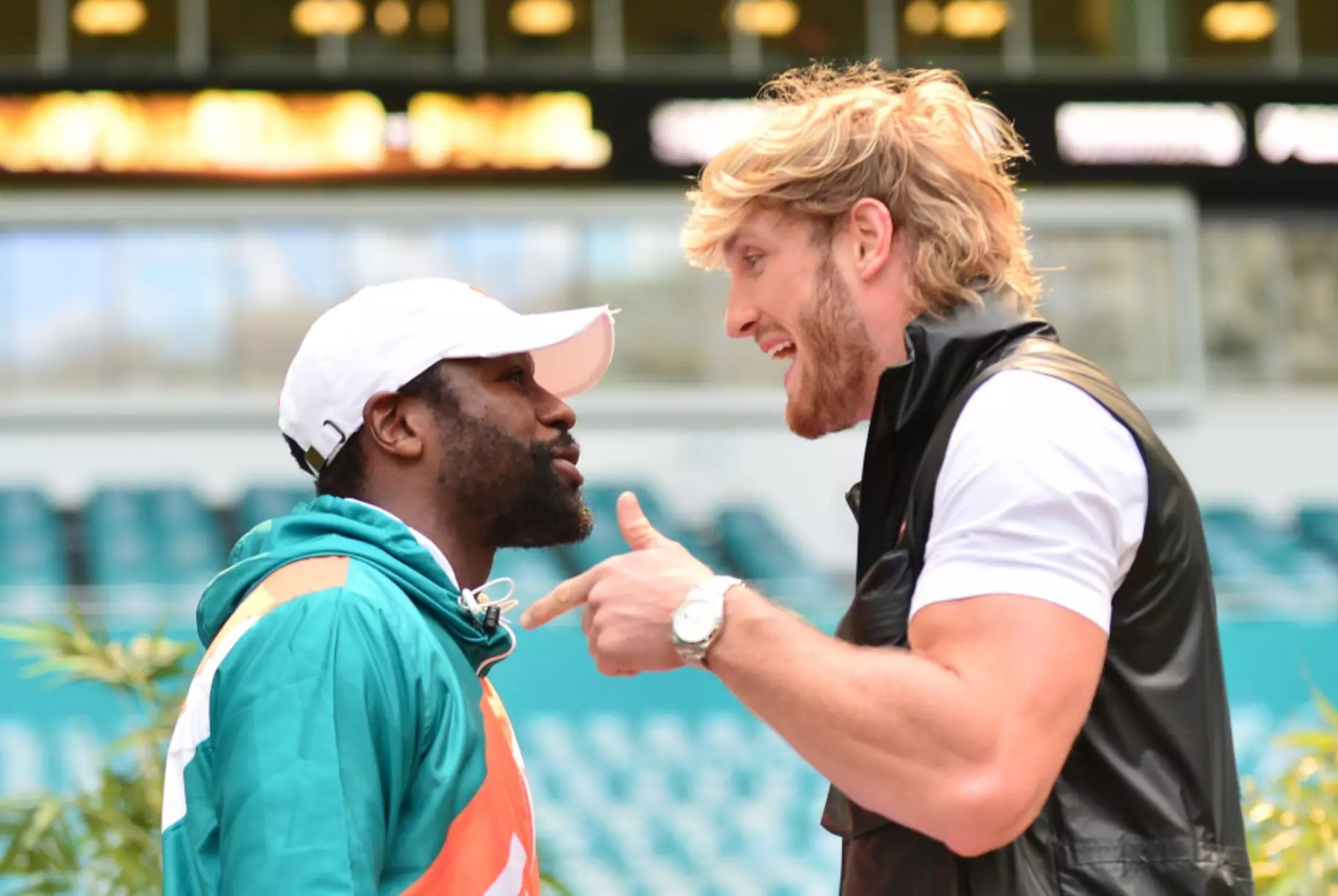 Logan Paul Says 'Floyd Mayweather Is Trying To Kill Me' Ahead Of Boxing Fight