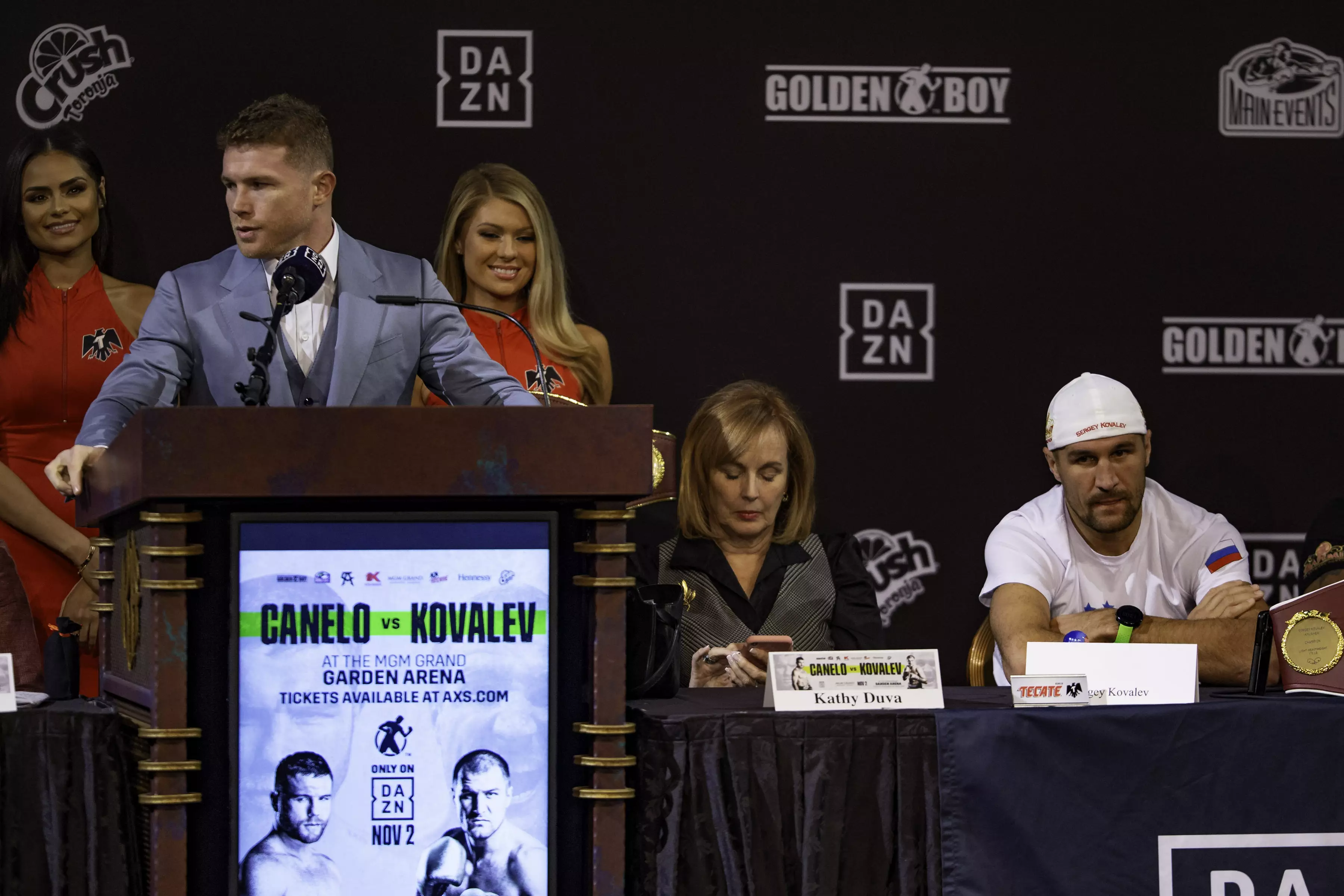 Canelo has fought on DAZN and his next fight with Billy Joe Saunders is also on the platform. Image: PA Images