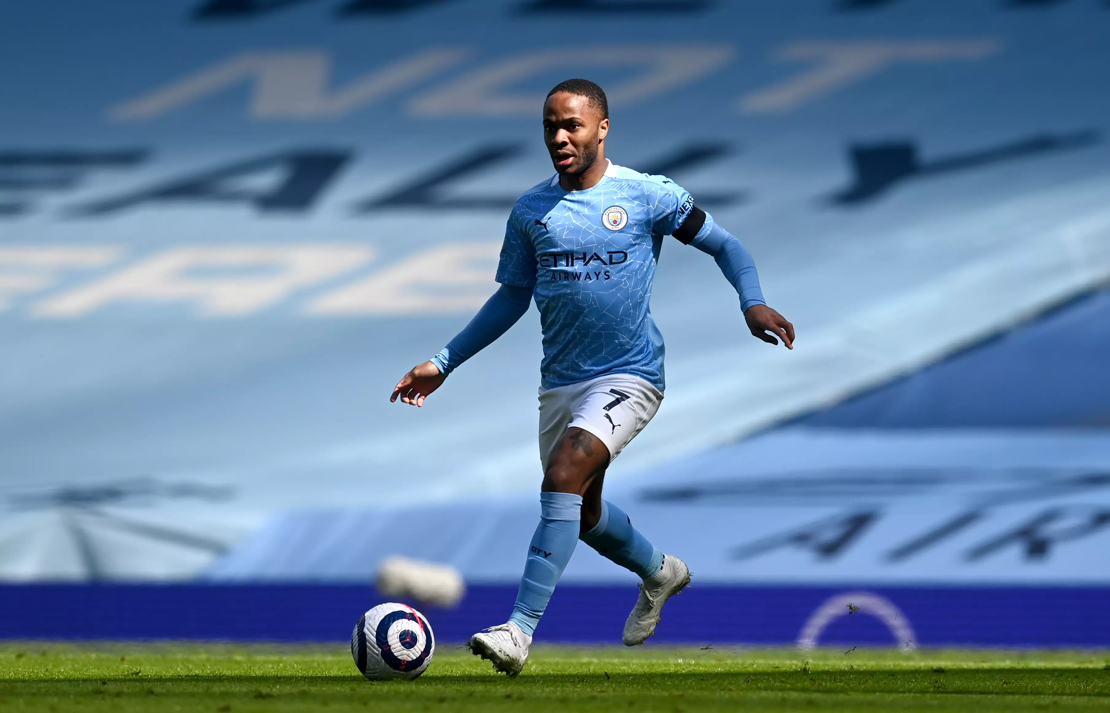 Sterling could be set to leave City this summer. Image: PA Images