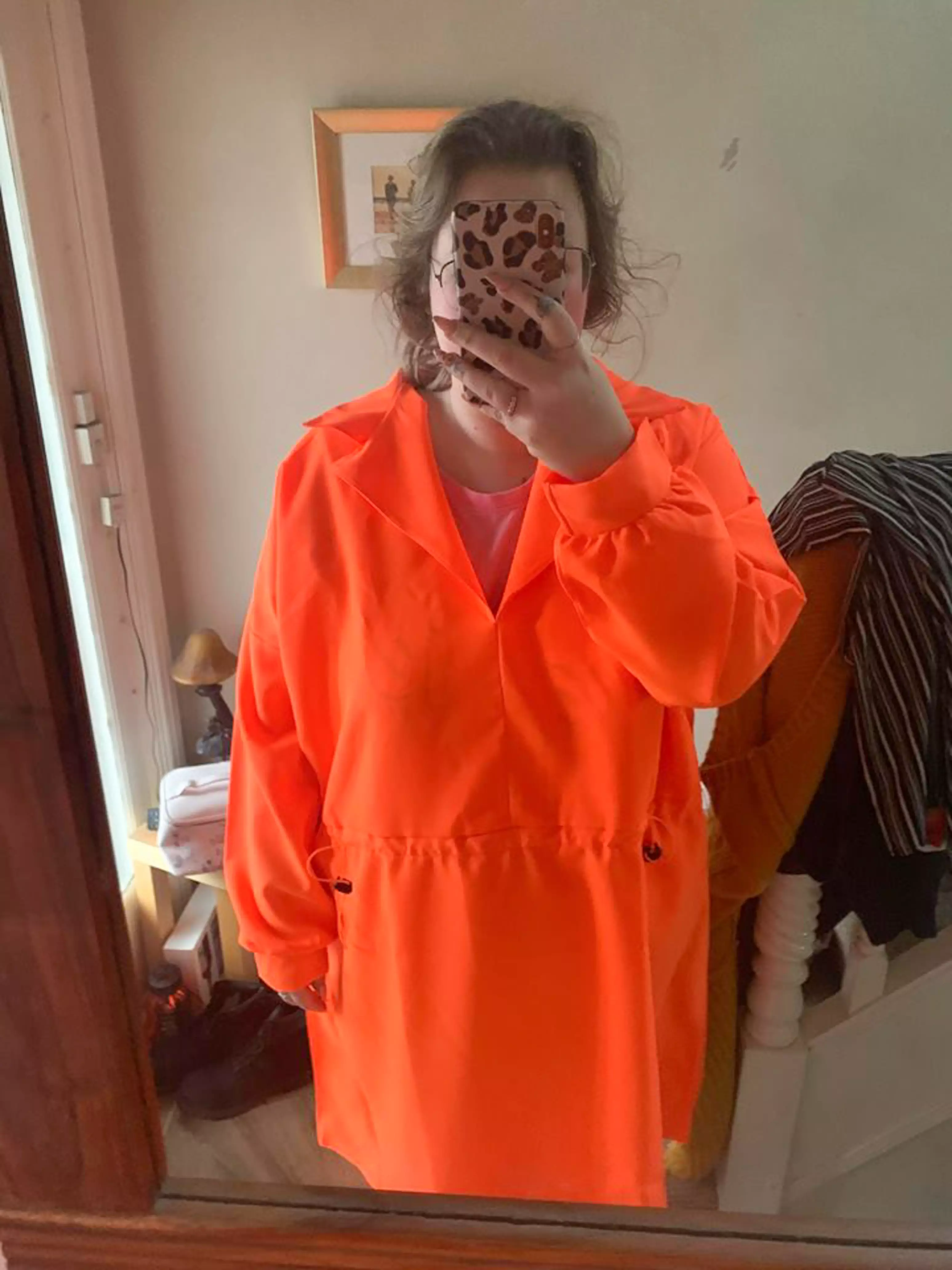 Beth ordered a dress and ended up with a garment resembling a 'high vis jacket' (