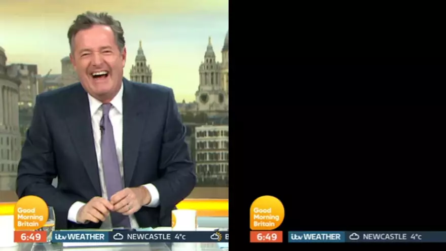 Good Morning Britain Goes Dark After Piers Morgan Questions Crew's 'Abilities' 