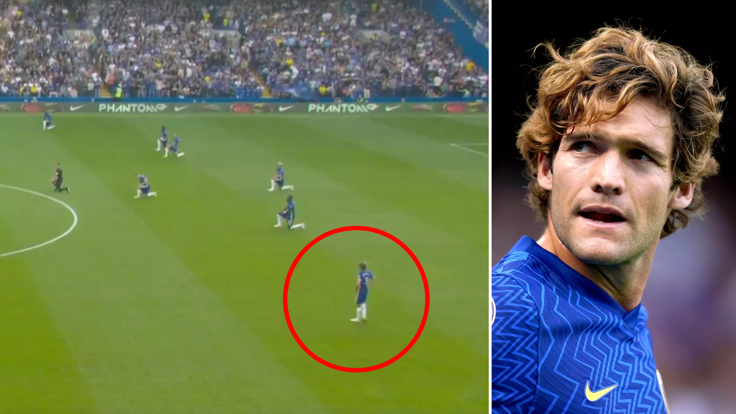 Marcos Alonso Explains Why He Will No Longer Take A Knee Before Chelsea Games