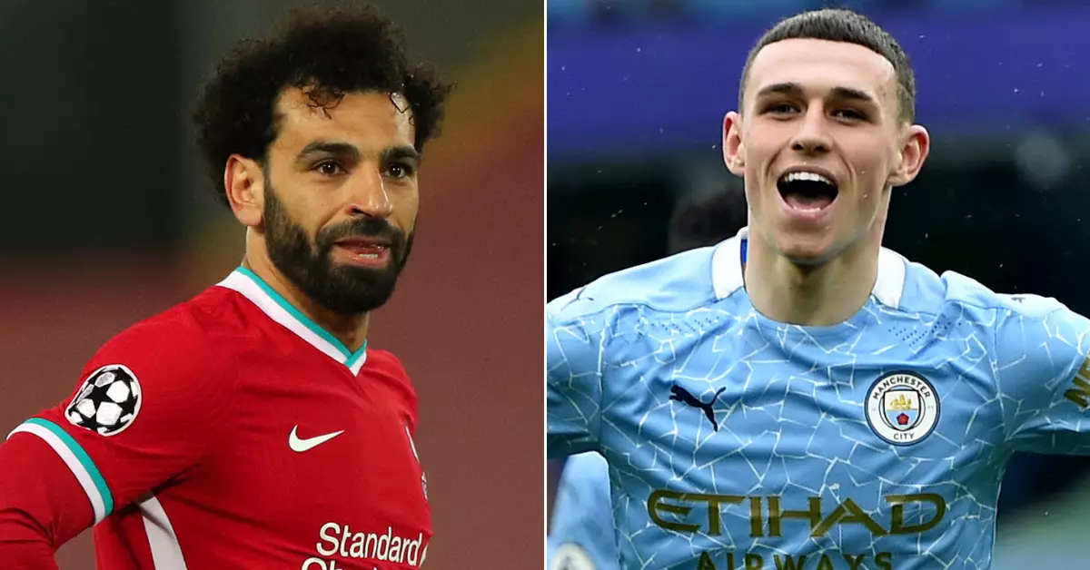 Liverpool Fans Furious That Phil Foden Has Got PFA Nomination Ahead Of Mohamed Salah