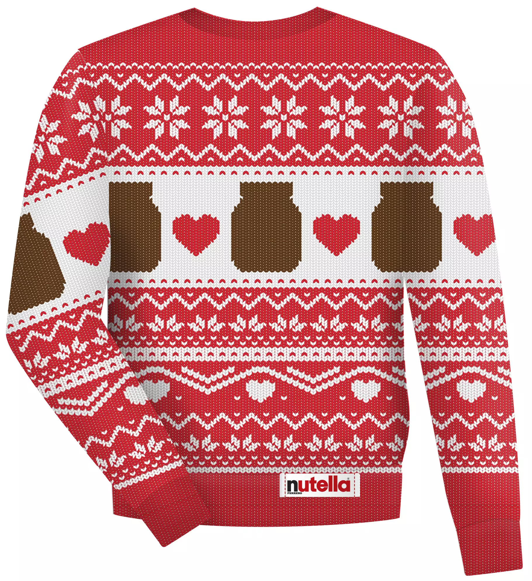 Nutella is giving away 200 of the jumpers (