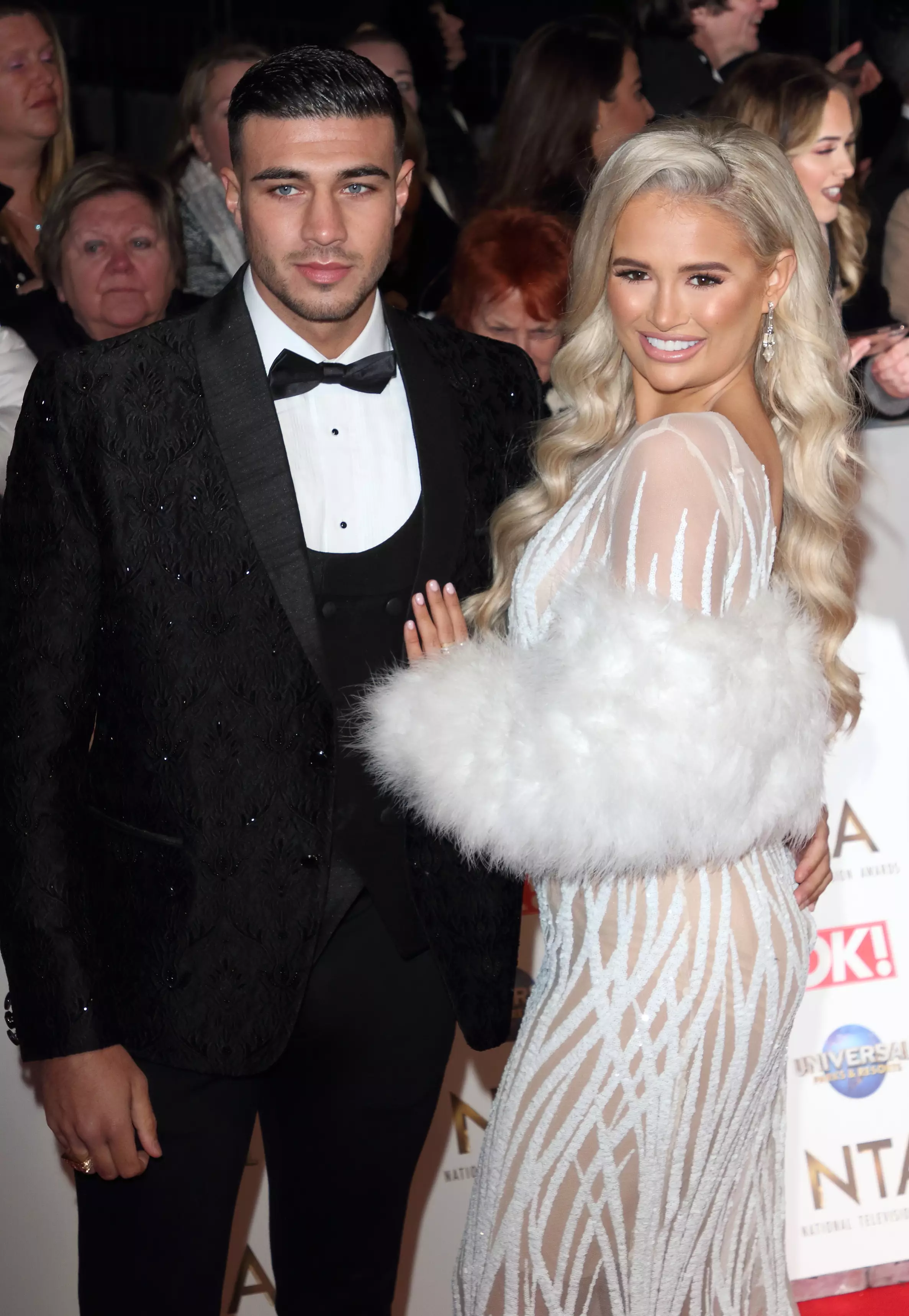 Tommy Fury with girlfriend Molly-Mae Hague.