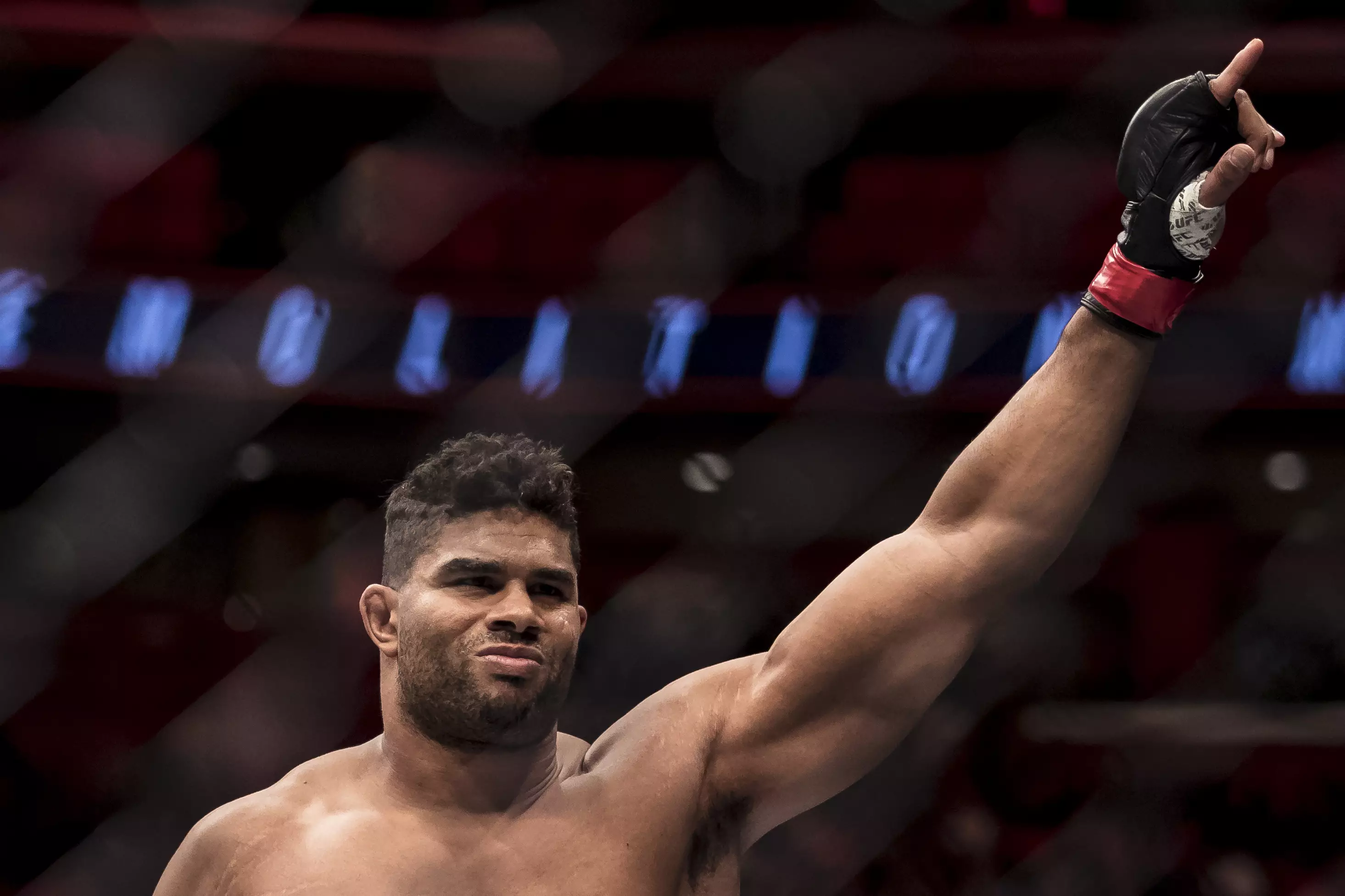 Overeem, back when he had a full mouth.