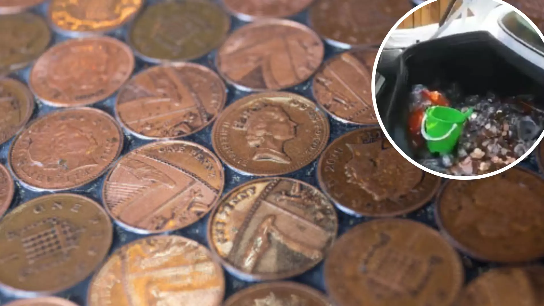 Guy Pays £1,200 To Bailiff In Pennies