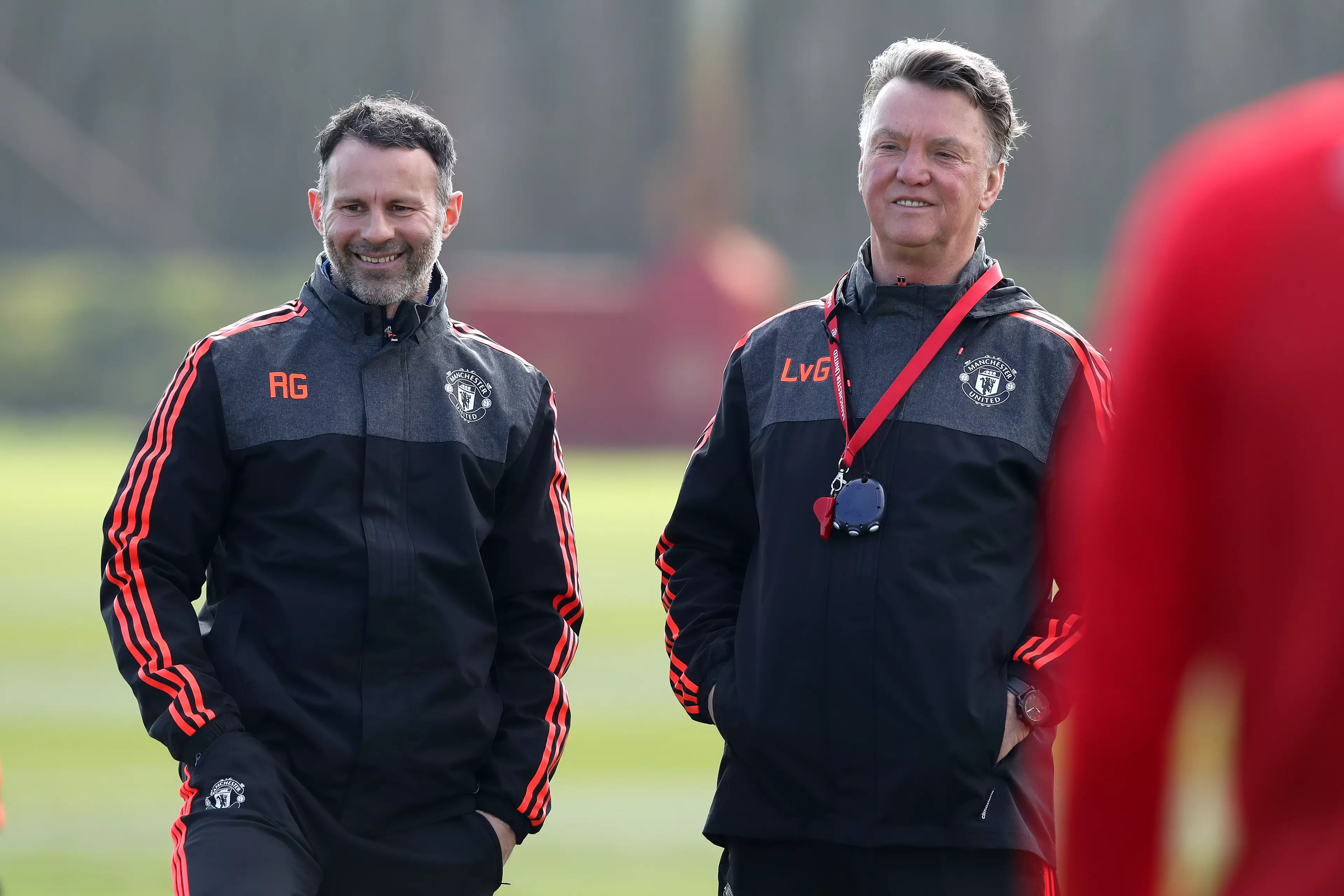Giggs was assistant manager under Louis van Gaal. Image: PA Images