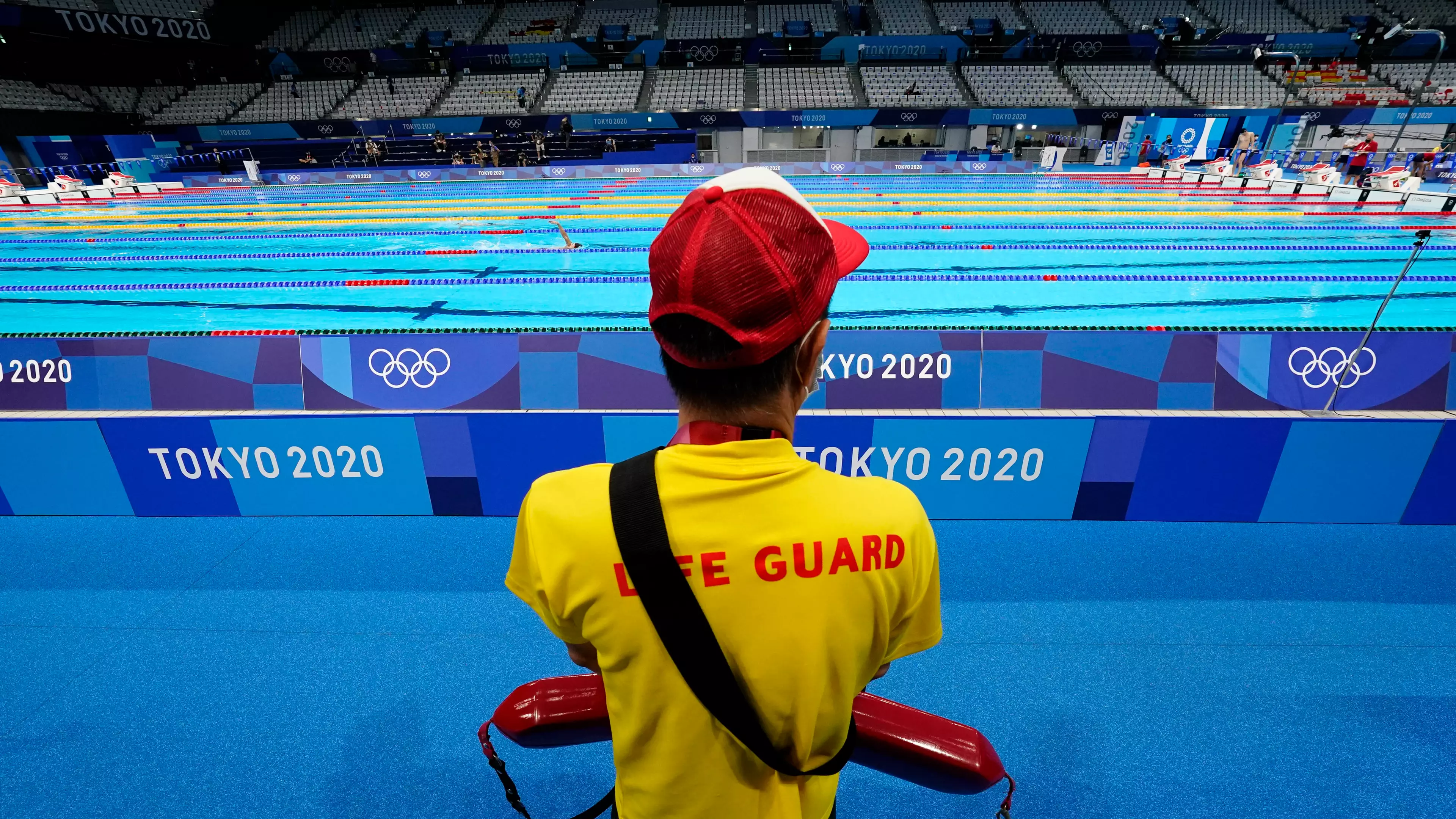 Lifeguard For Olympic Swimmers Explains Why Job Isn't Pointless