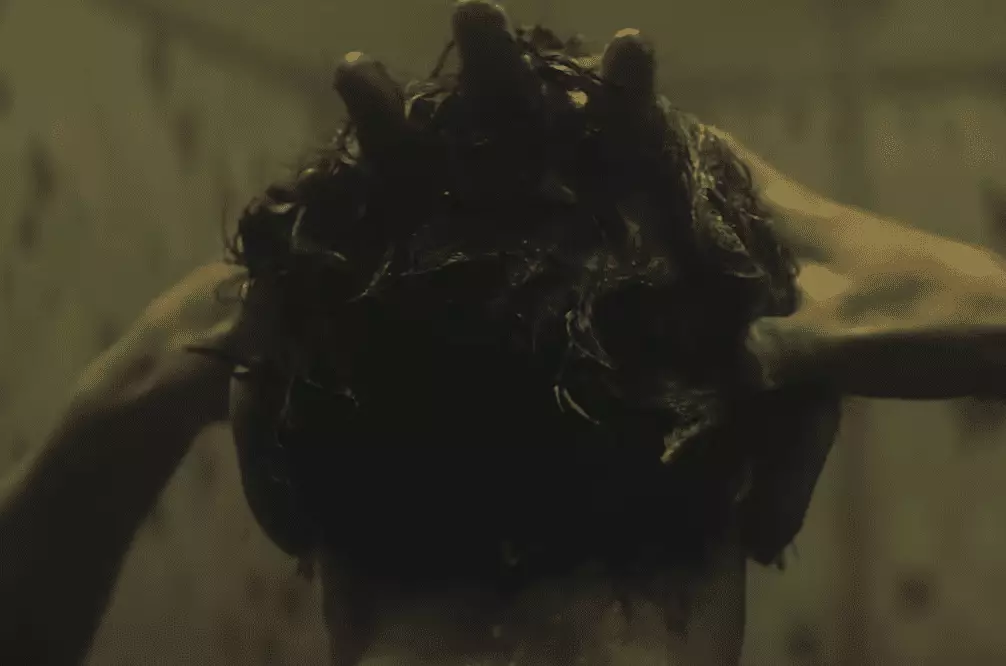 The teaser cuts to several disturbing scenes, solidifying that this horror won't be for the fainthearted (