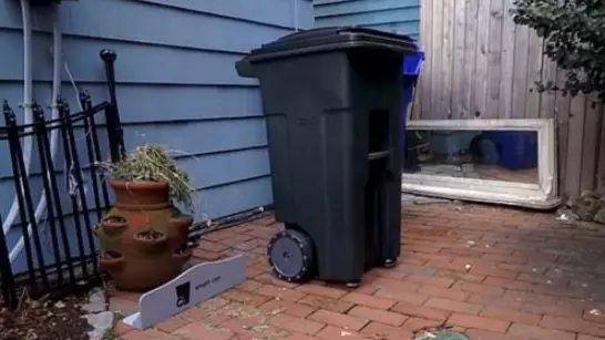 These Wheelie Bins Take Themselves Out On Rubbish Day