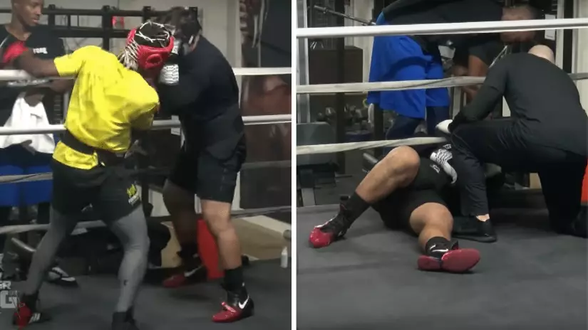 Footage Of KSI Knocking Out Sparring Partner Emerges Ahead Of Logan Paul Fight 