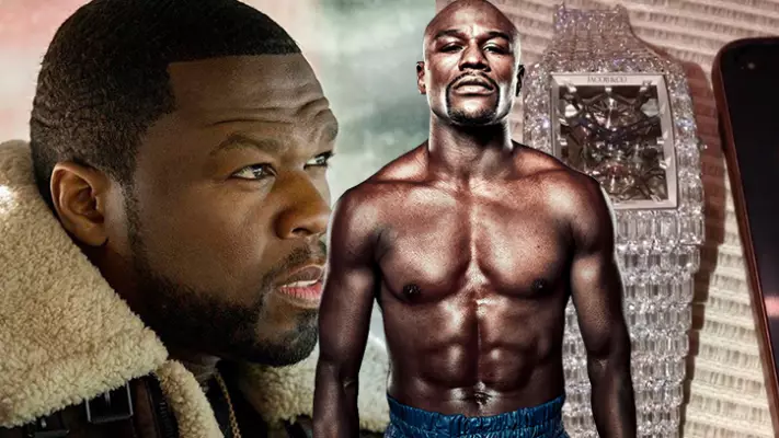 50 Cent Responds After Floyd Mayweather Lavishly Spends $18 Million On A Watch