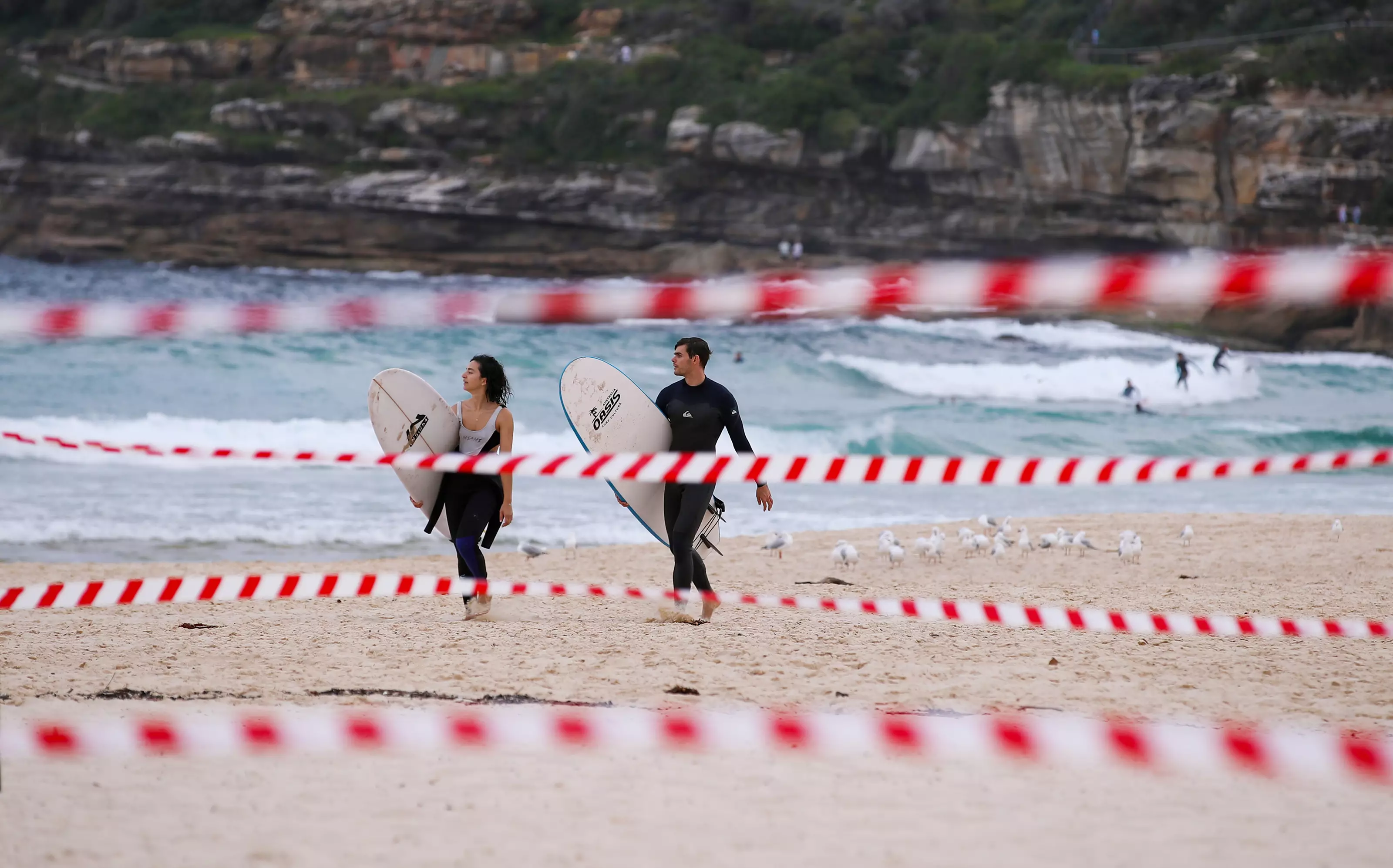 Restrictions on Bondi, Bronte and Tamarama recently were lifted.