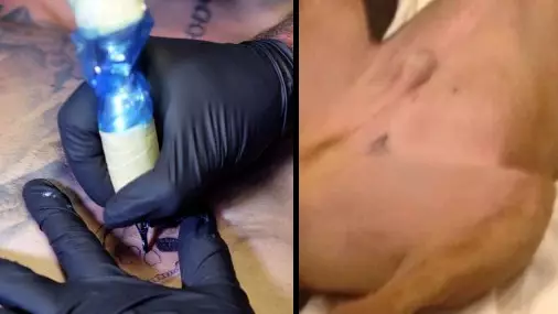 Guy Gets Matching Tattoo With His Dog But Didn't Realise It Was 'Neutered' Symbol