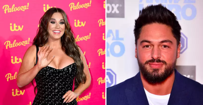 Vicky Pattison and Mario Falcone both help Ovie on the way (
