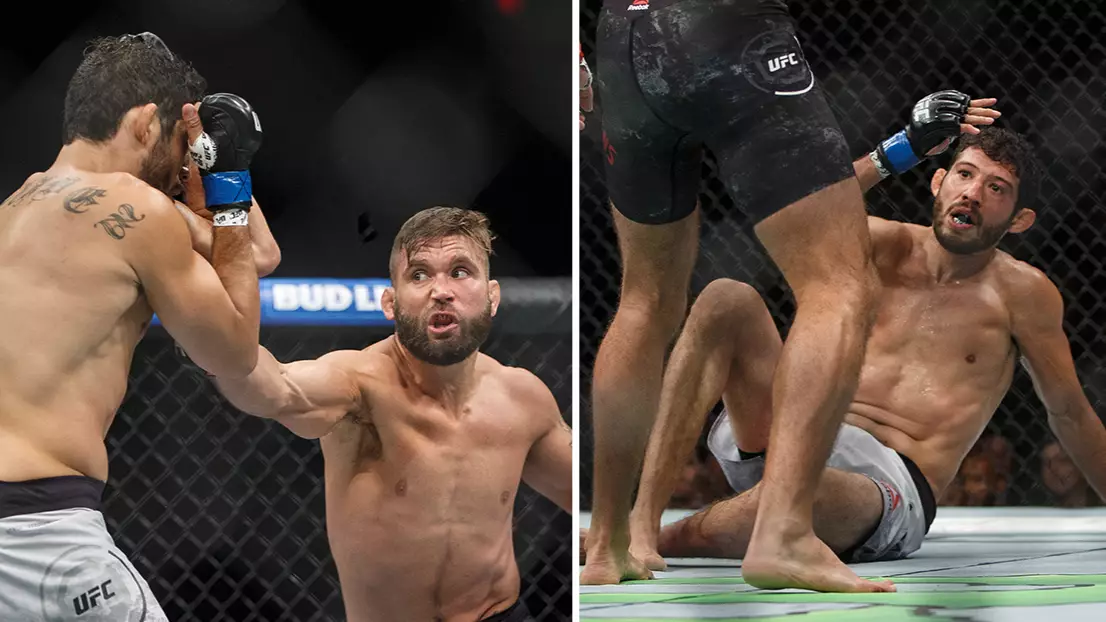 People Are Freaking Out Over Gilbert Melendez’s Leg After UFC Beating 