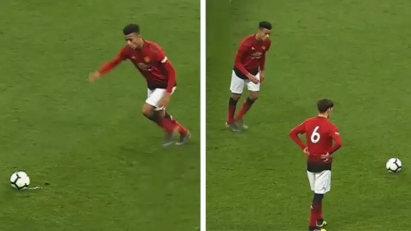 Incredible Compilation Proves That Manchester United Striker Mason Greenwood Has No Weak Foot 