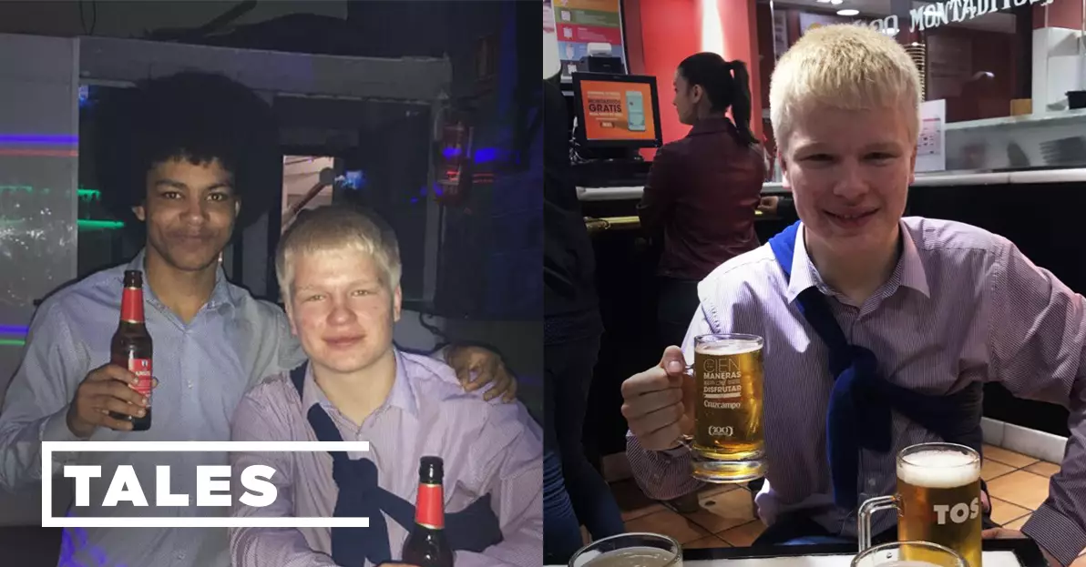 Lads Go On Night Out In Spain And Make It Back For College In The Morning