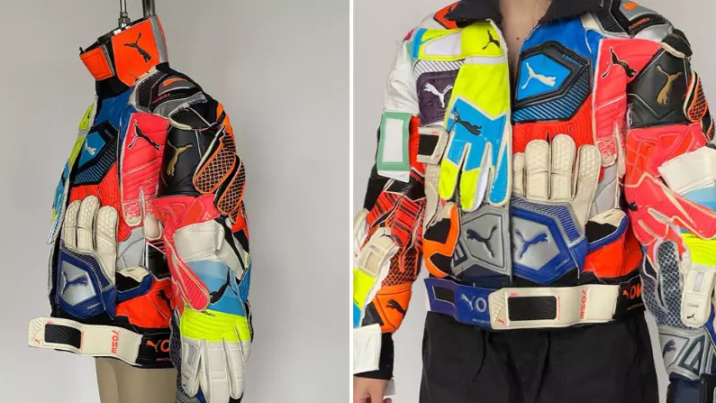 PUMA Create Ridiculous Jacket Made Out Of Old Goalkeeper Gloves