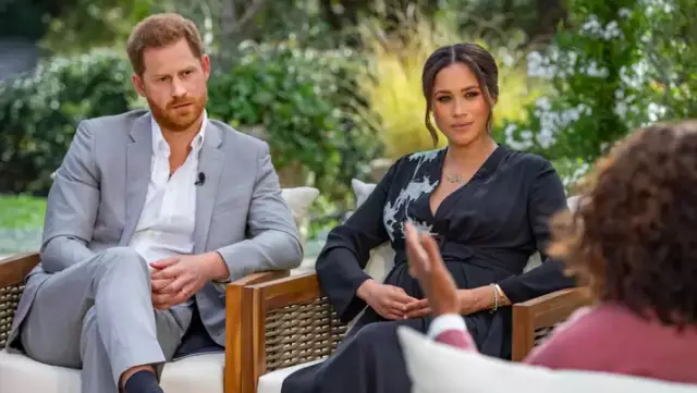 Harry and Meghan on the CBS interview (