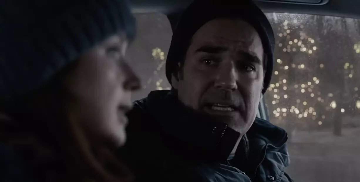 Ellie Kemper and Rob Delaney play the bad guys.
