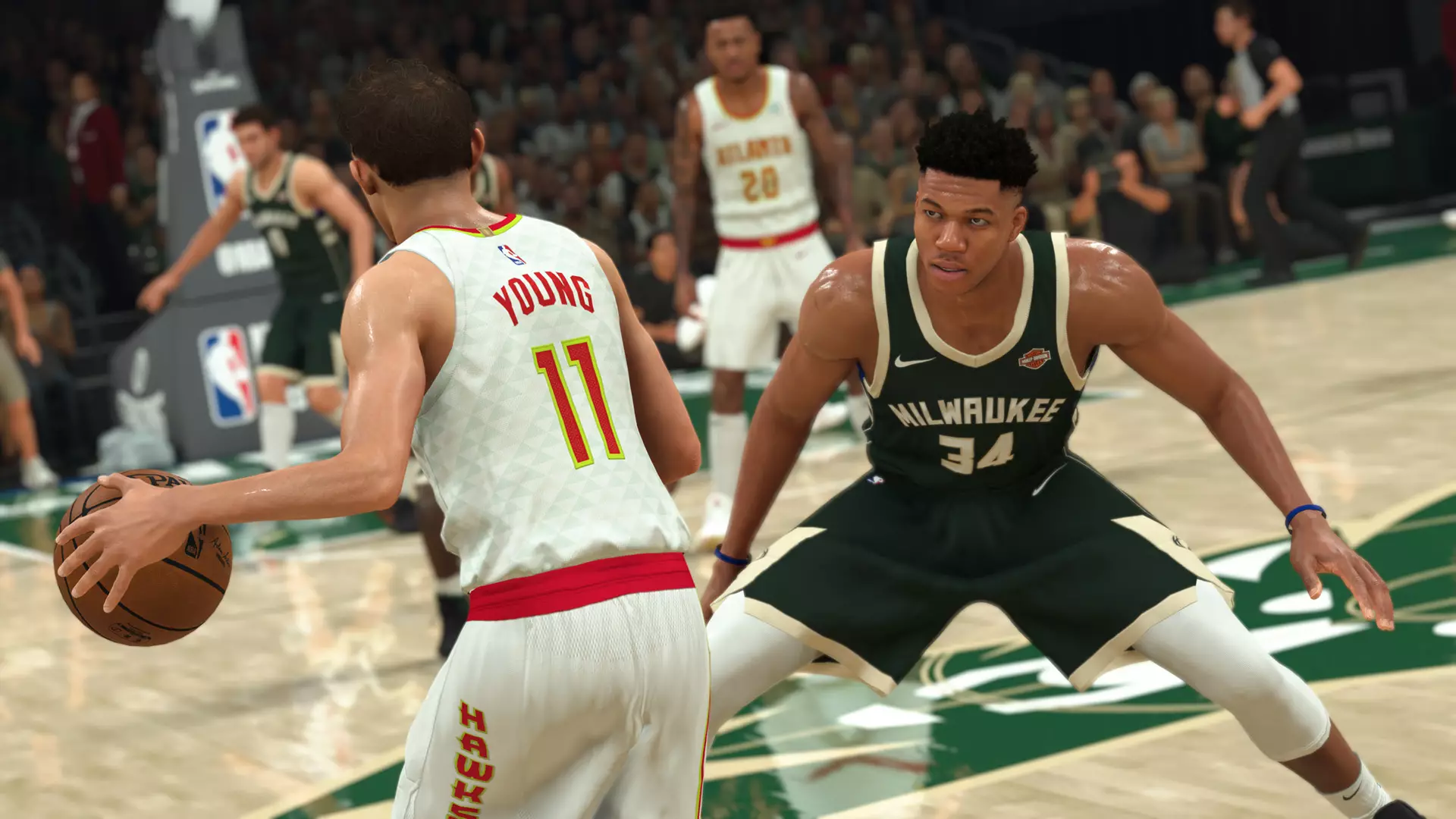 The game features improved user experience including ball handling, jump shots, layups and dunks.