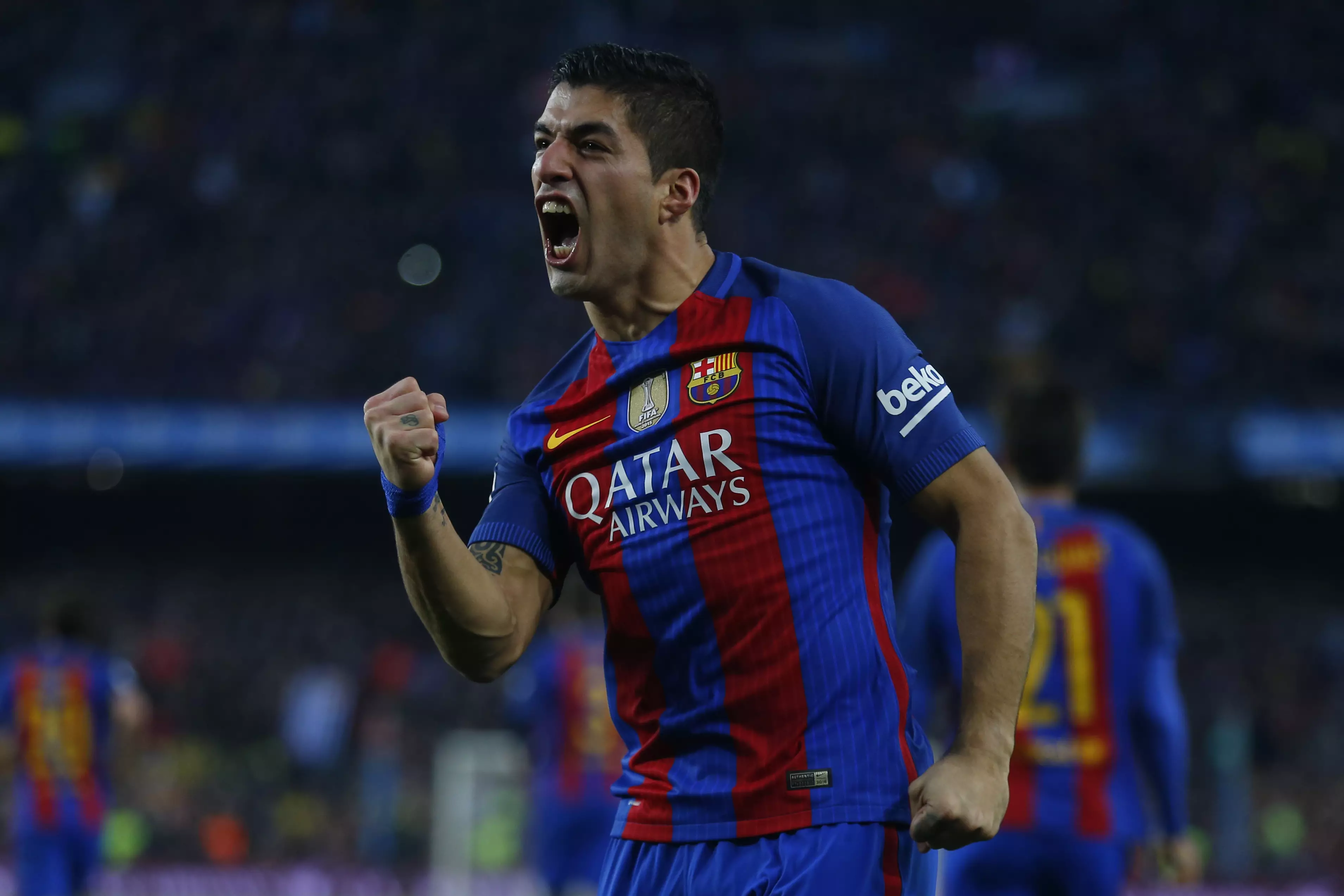 Christmas Comes Early For Barcelona's Red Hot Striker Luis Suarez 