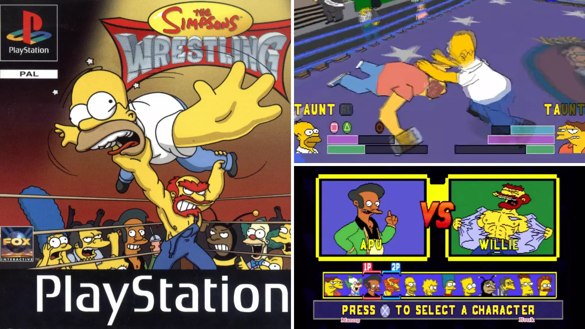 The Simpsons Wrestling Is Officially 20 Years Old And We Feel Really Old Now