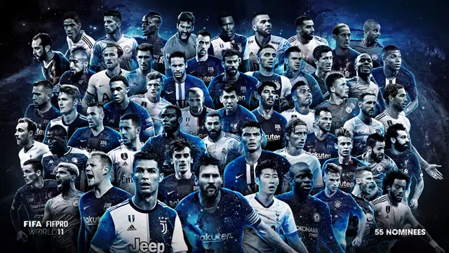 FIFPro World XI's 55-Man Shortlist Dominated By Premier League For The First Time In A Decade