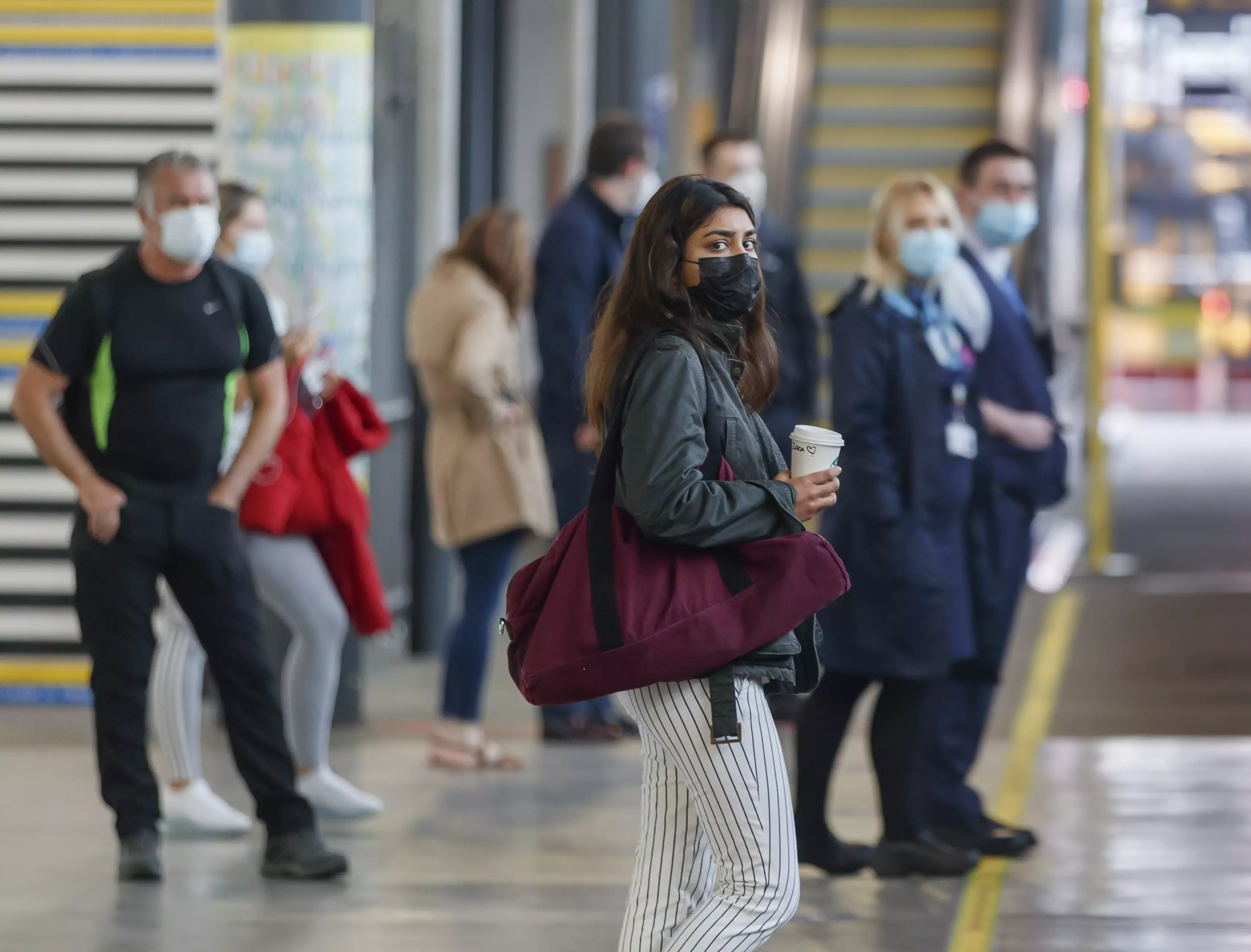 From today, it's compulsory to wear face masks on public transport (