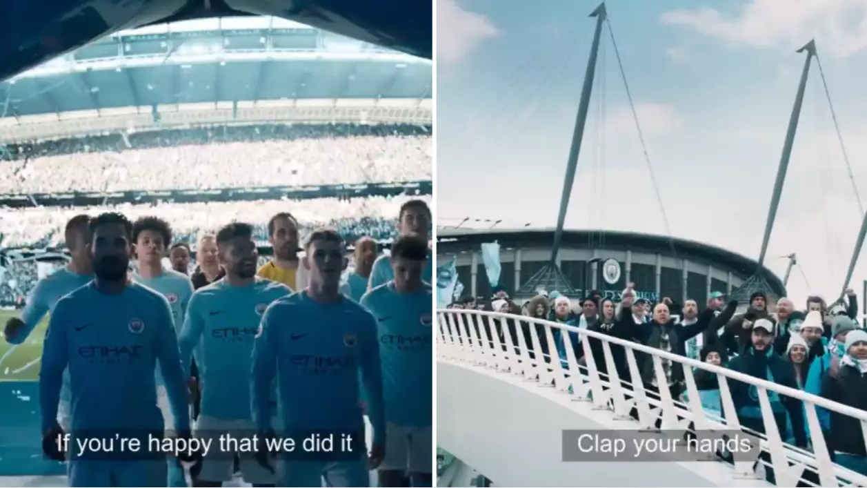 Manchester City Released The Worst Premier League Celebration Video Ever