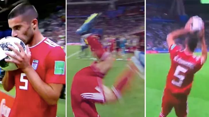 Iran's Failed Flip Throw In Is The Greatest World Cup Moment Ever