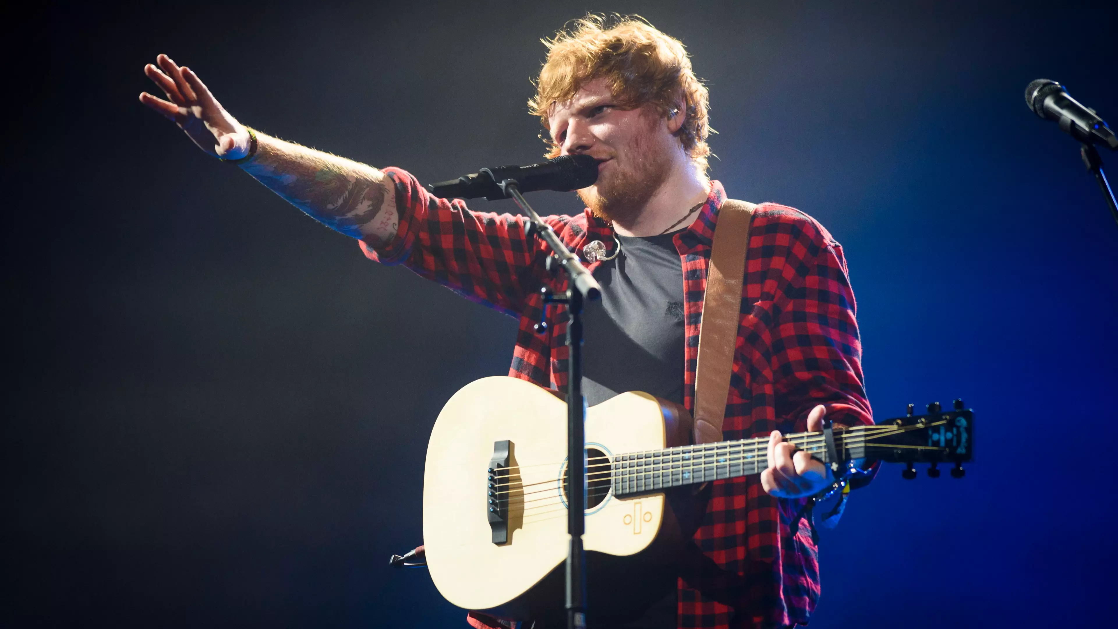 Ed Sheeran Sets The Record Straight On 'Miming' Rumours At Glasto