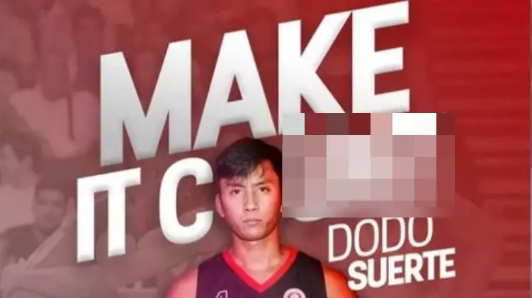Filipino University Basketball Team Suffers Epic Design Fail