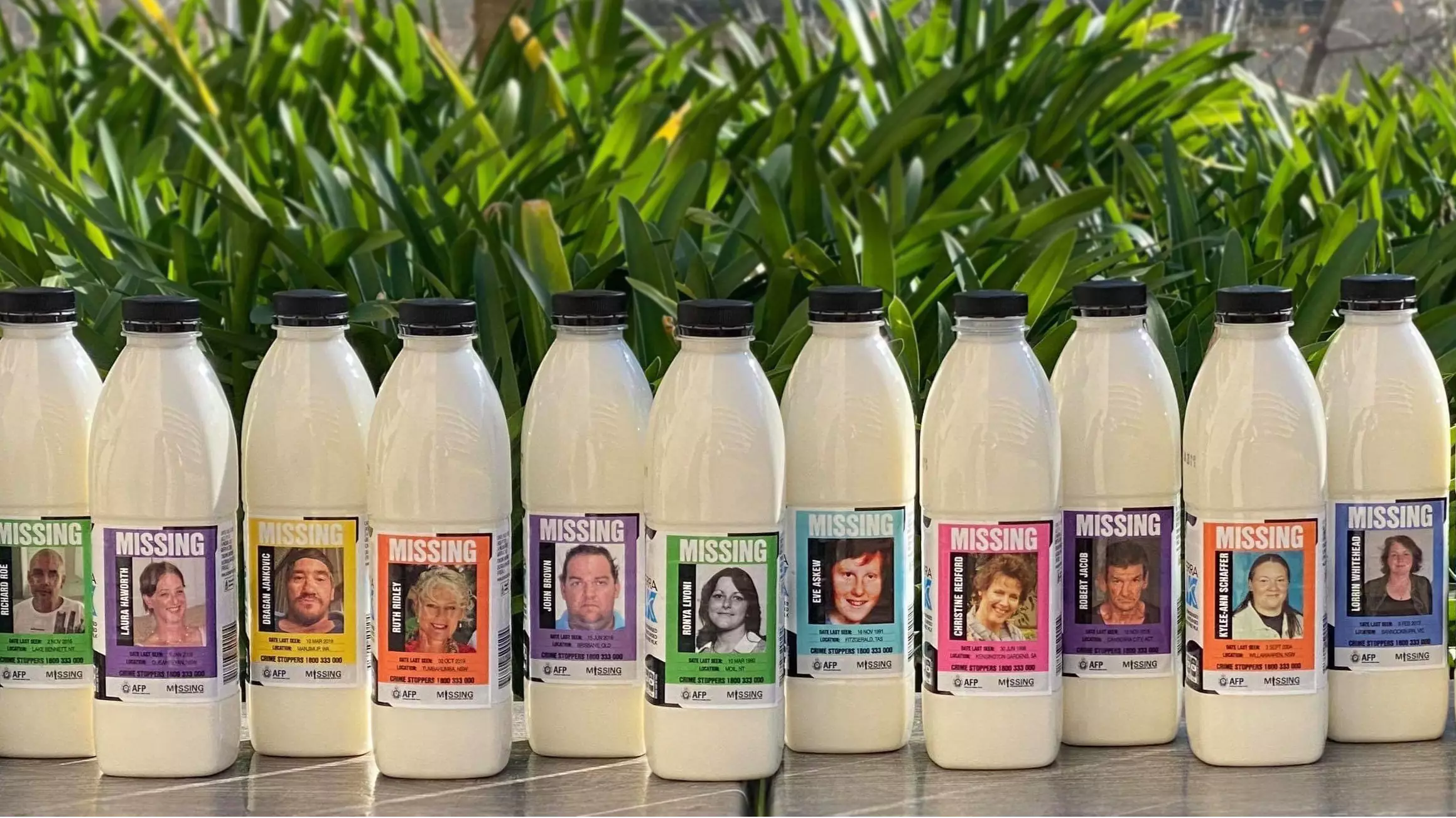 Photos Of Missing Australians Will Soon Be Printed On Milk Bottles