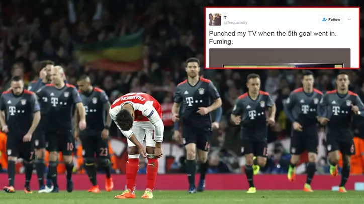Arsenal Fan Went Viral Last Night After Losing His Shit On Twitter 