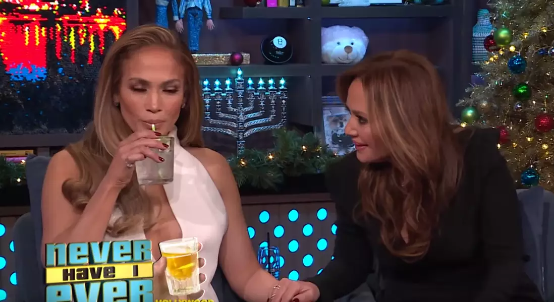 J-Lo Plays 'Never Have I Ever'.