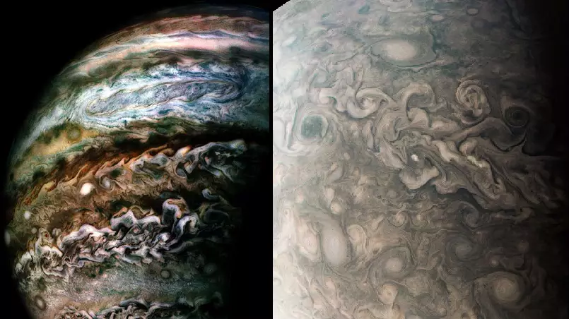 NASA's Juno Spacecraft Captures Incredible Images Of Jupiter 