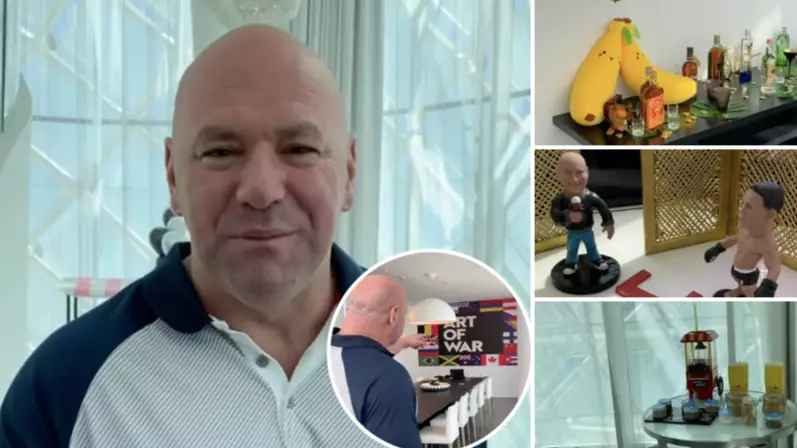 Dana White Gives UFC Fans A Virtual Tour Of His Insane 'Fight Island' Hotel Room