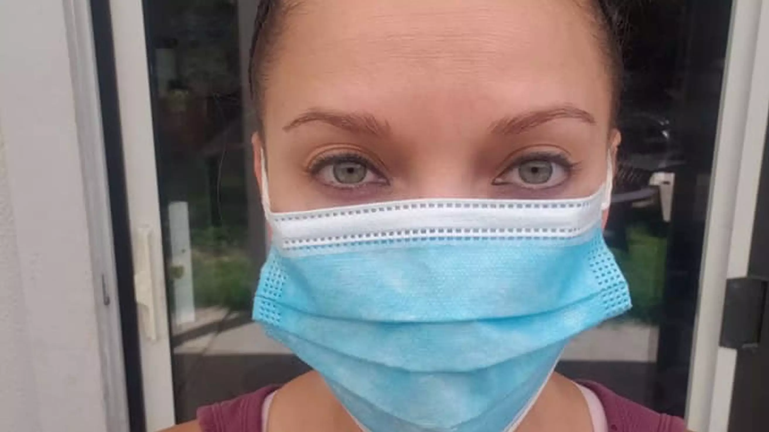 Shopper Branded 'Selfish Idiot' For Secretly Punching Hidden Holes In Face Mask
